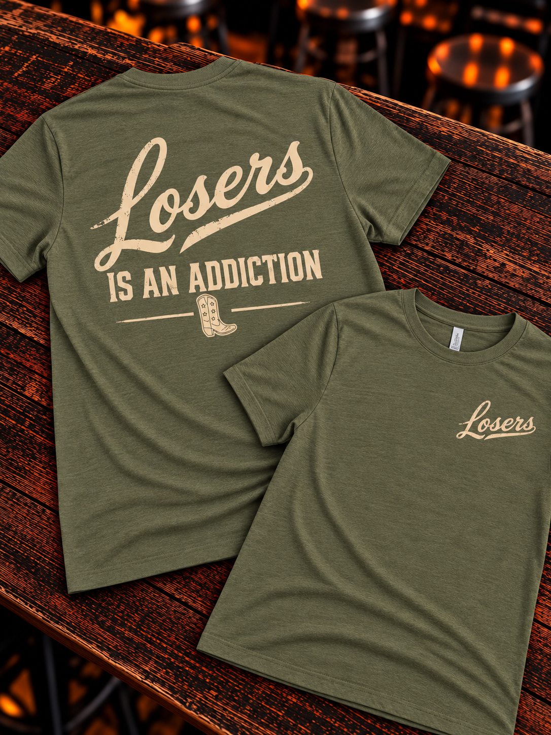 Losers Is An Addiction Tee