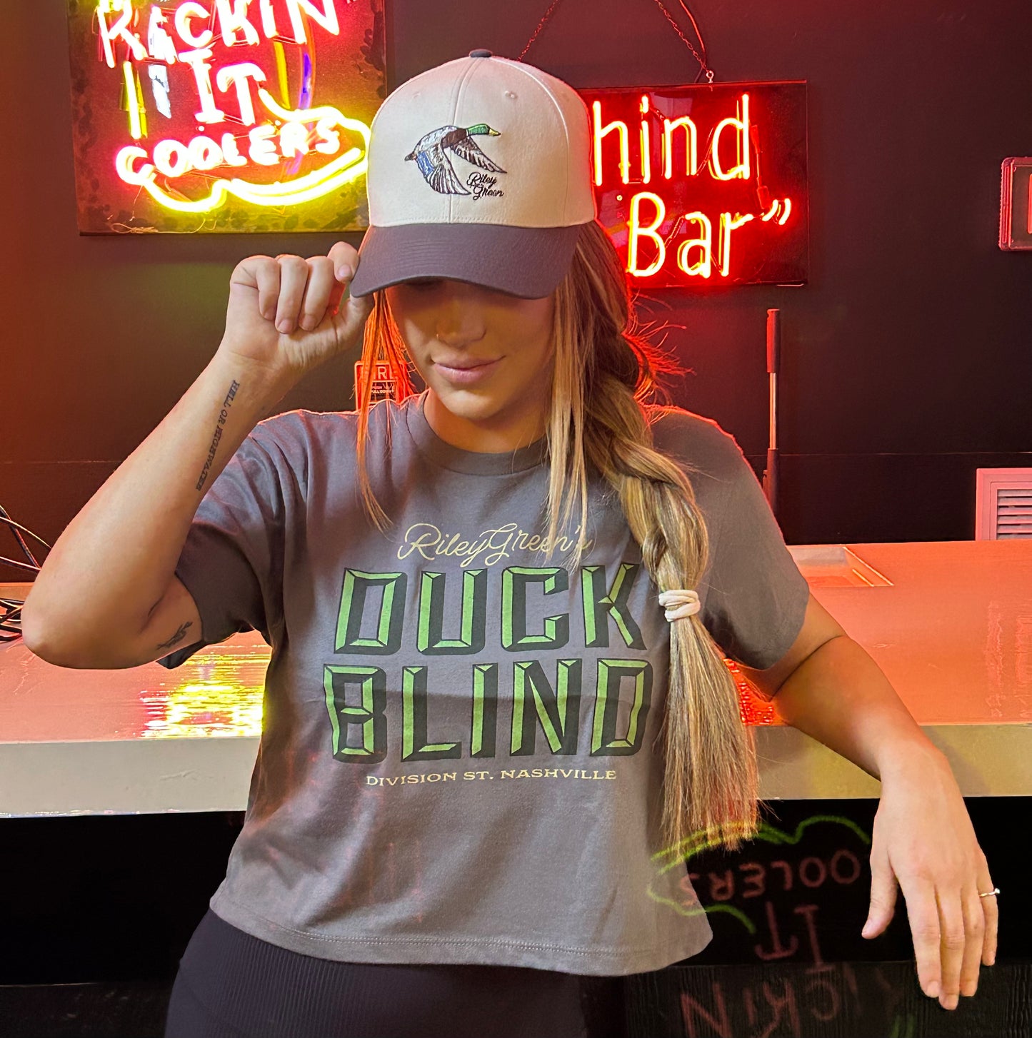 Duck Blind Crop Top