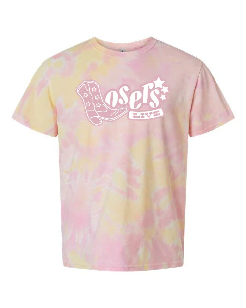 Losers Make Pour Choices Tie Dye Tee